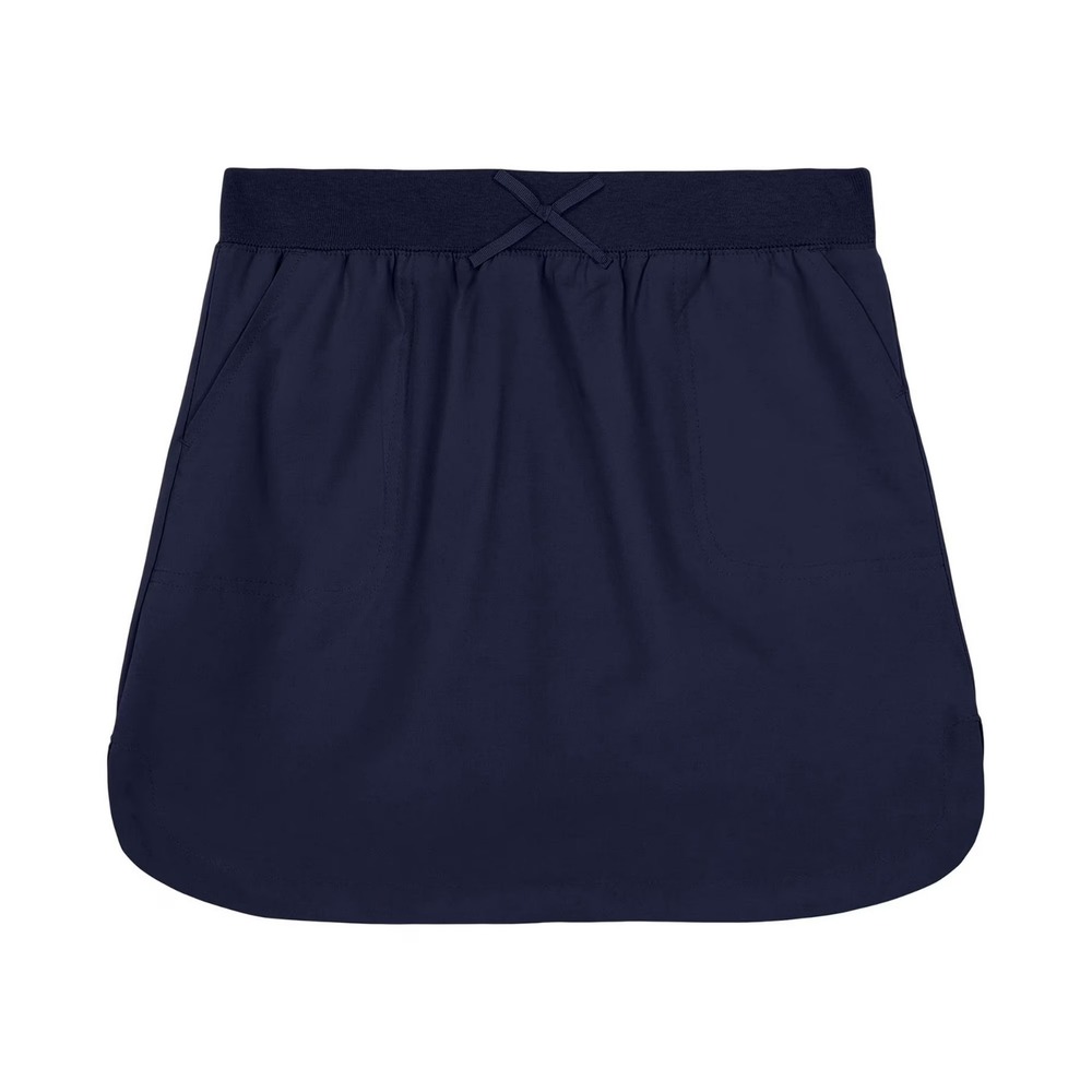 Nautica Girls Uniform Performance Scooter Skirt Size 10 Navy Blue